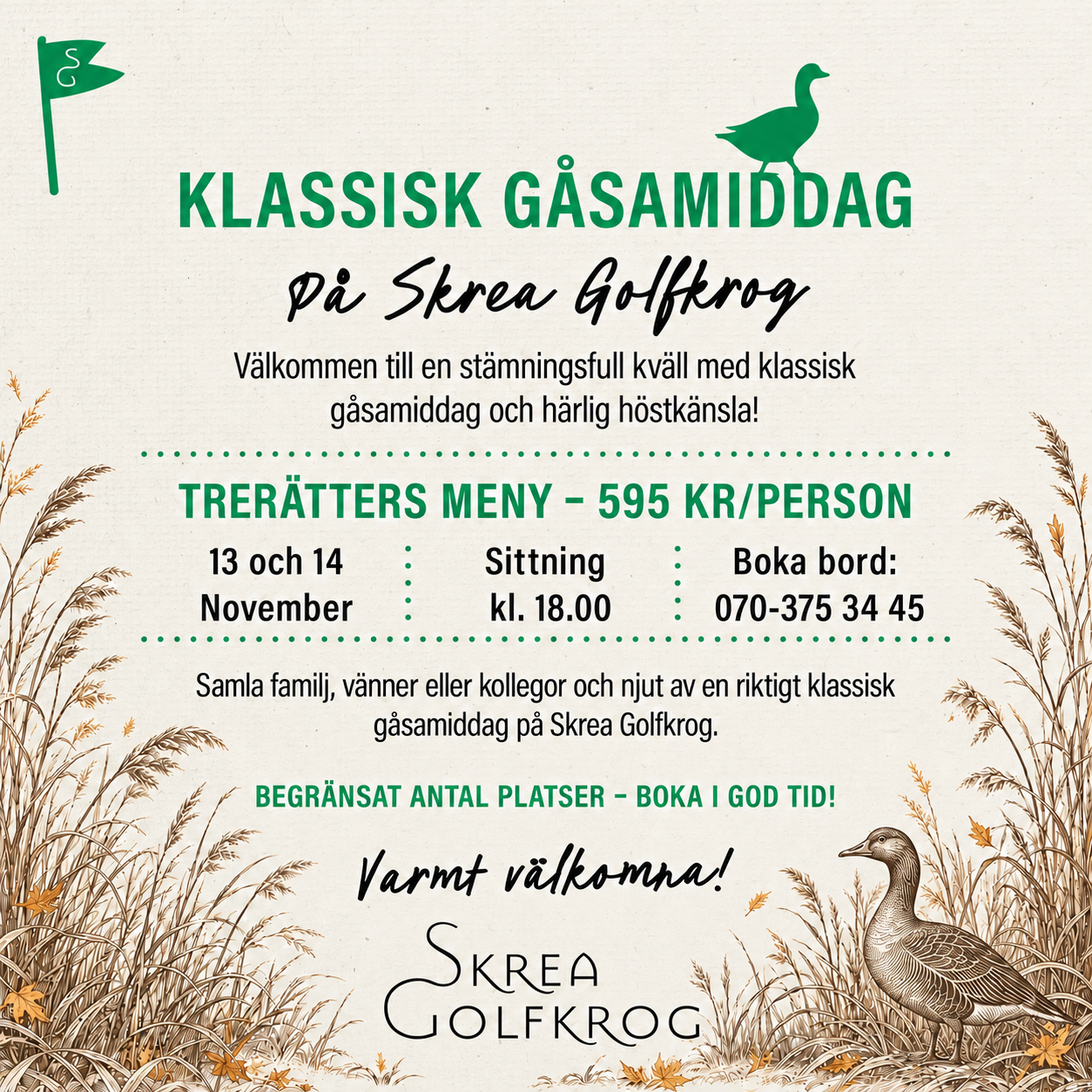 Gåsamiddag