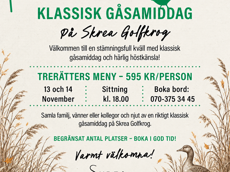 Gåsamiddag