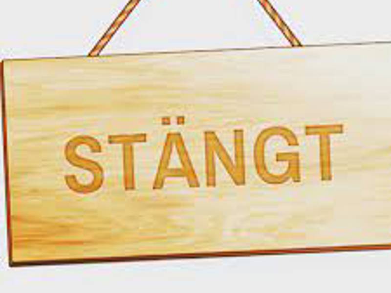 Stängt (1)