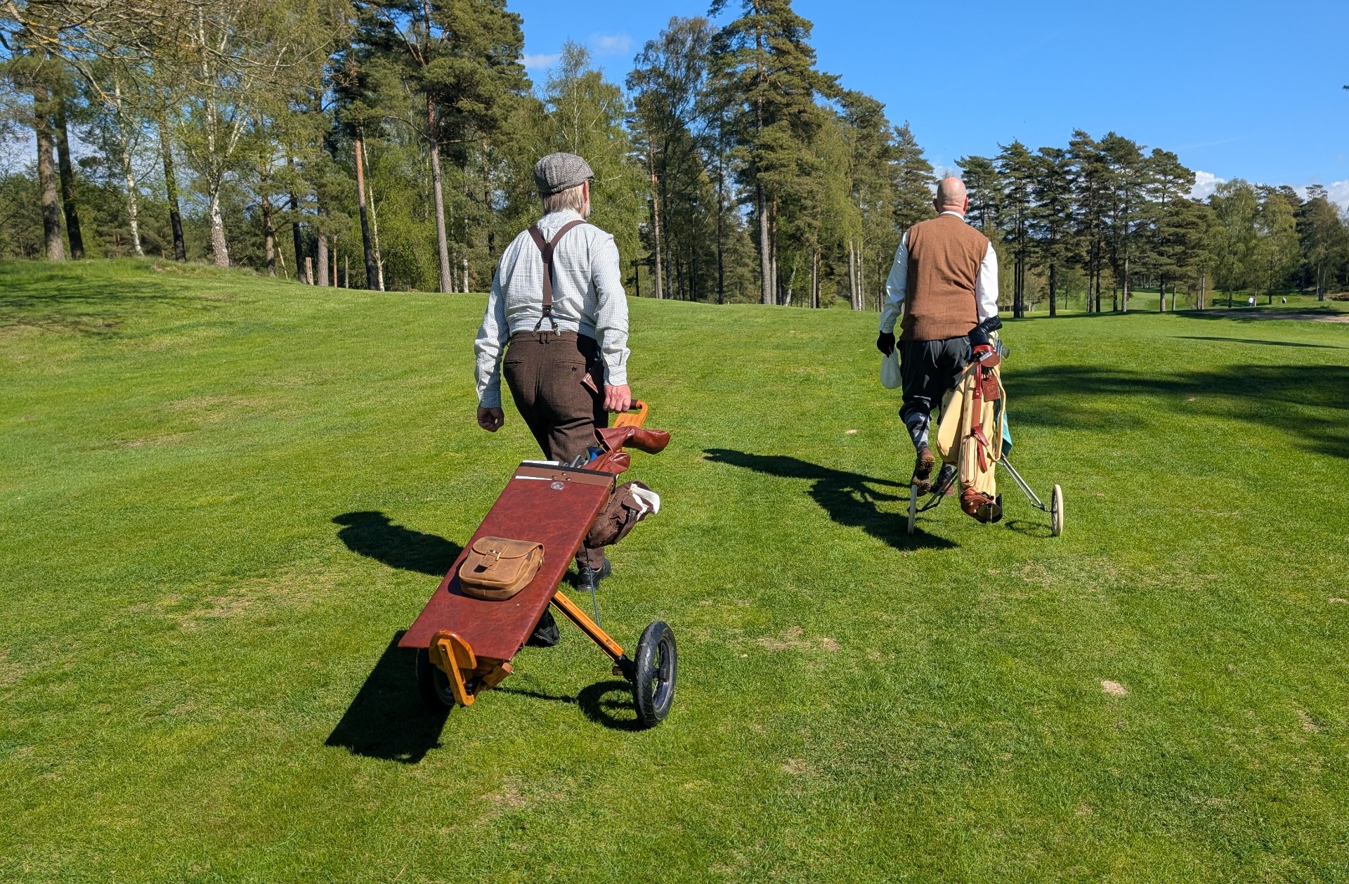 "Riktiga bagar och vagnar"!